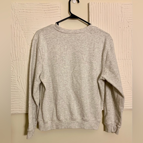 French Connection Love Embroidered Sweatshirt - Picture 4 of 7